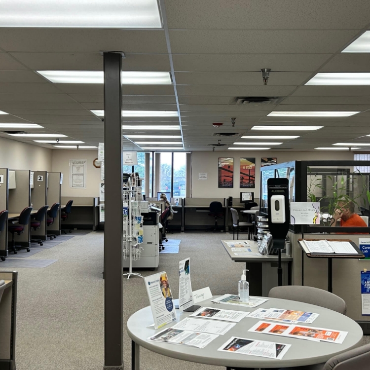 Career Lab inside Monticello location.